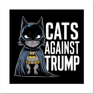 Cats against Trump Posters and Art